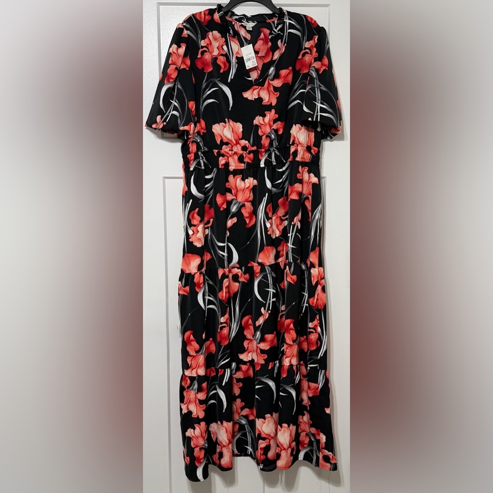 985: Cato Vibrant Floral Maxi Dress - 18/20W